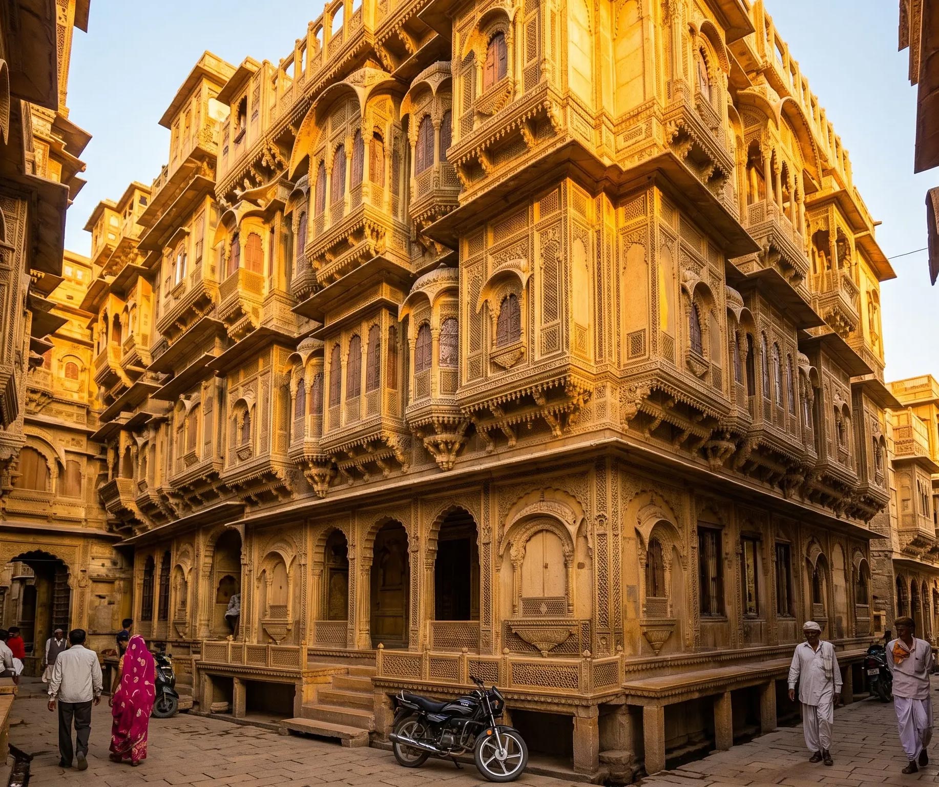 Jaisalmer Fort golden stone architecture